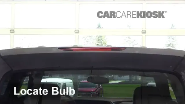 2003 Chevrolet Avalanche 1500 5.3L V8 Éclairage Feu de freinage central (remplacer l'ampoule)